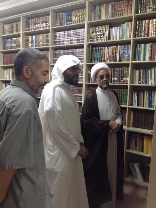 استقبال الدكتور ابراهيم المطرودي