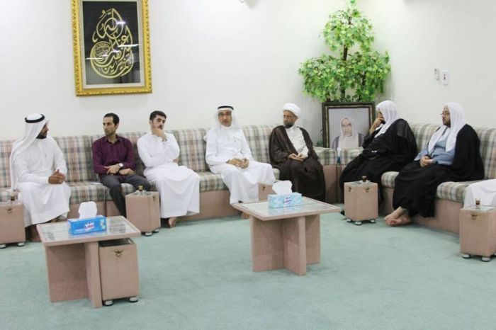 وفد مركز العمل التطوّعي بالقطيف